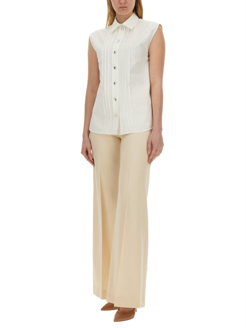 White Regular Solid Shirt 4