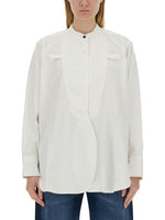 White Regular Solid Shirt 1