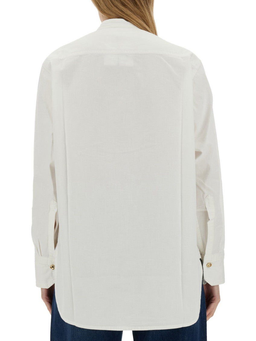 White Regular Solid Shirt 2