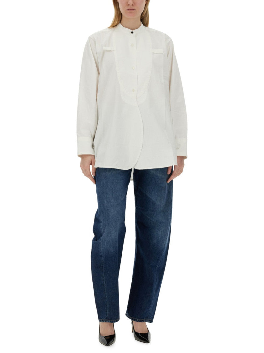 White Regular Solid Shirt 4