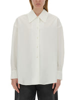 White Oversized Solid Shirt 1