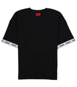 Black Logo Crew Neck T-Shirt 1
