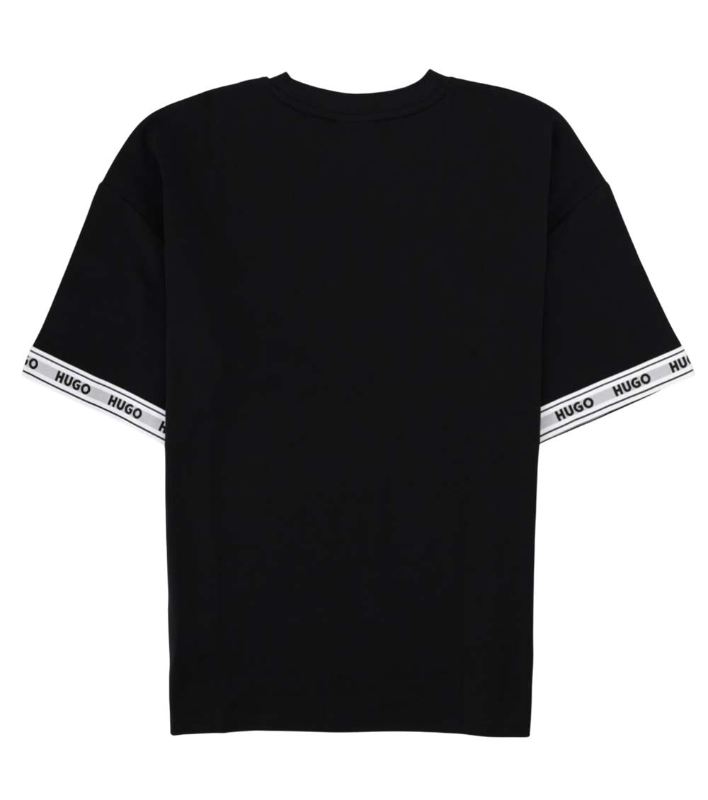 Black Logo Crew Neck T-Shirt 2
