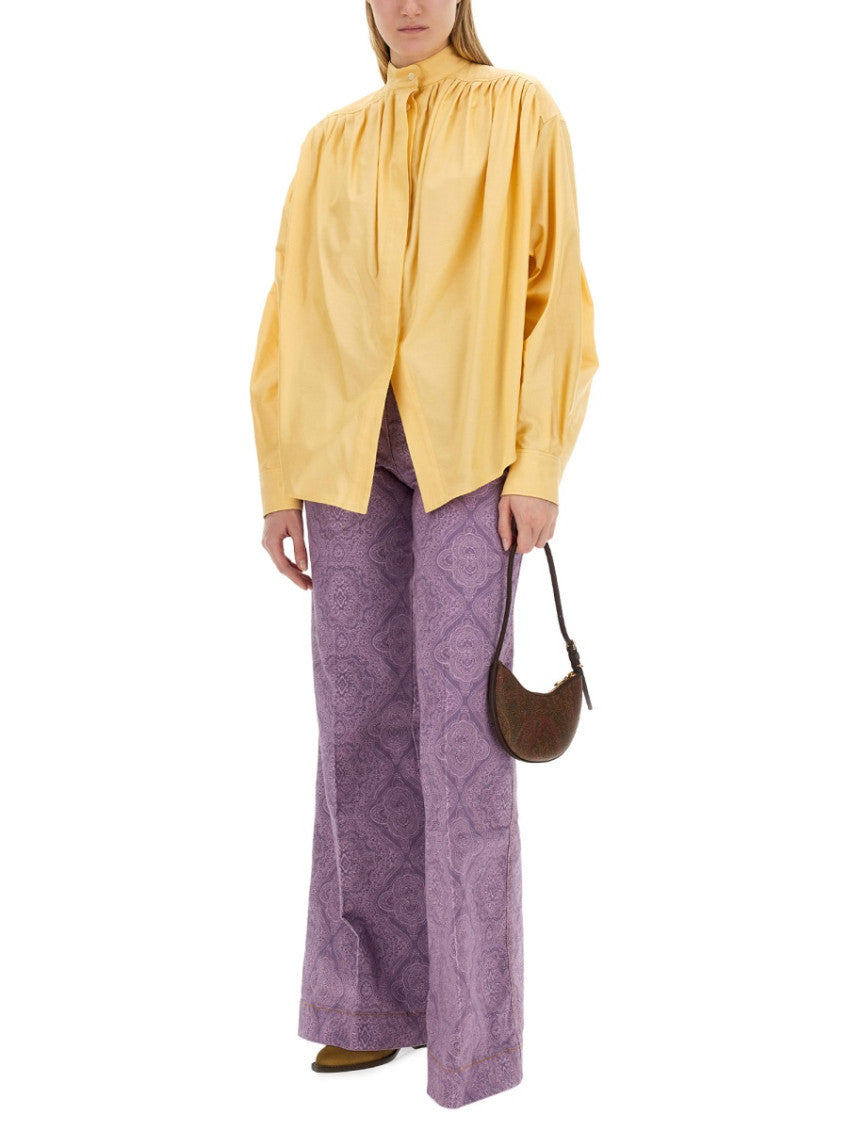 Yellow Regular Solid Shirt 4