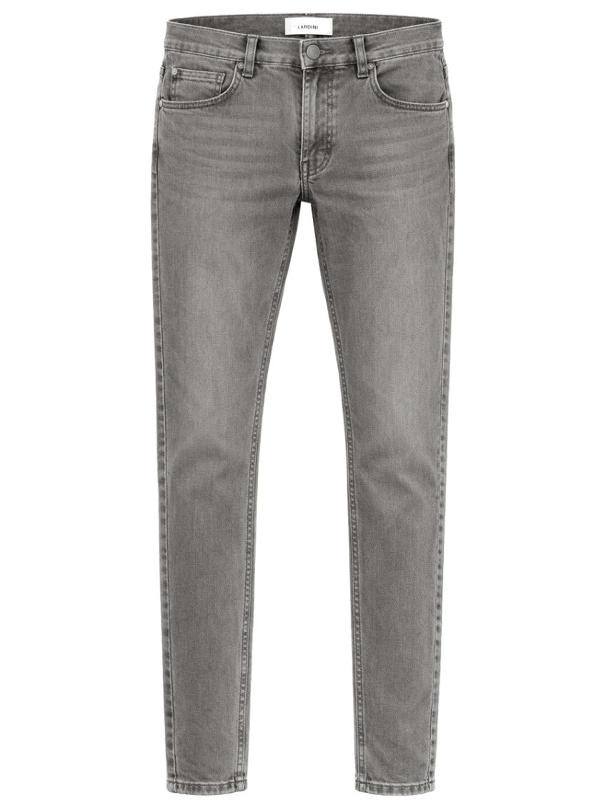 Grey Mid Rise Jeans 1