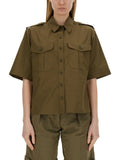 Khaki Regular Solid Shirt 1