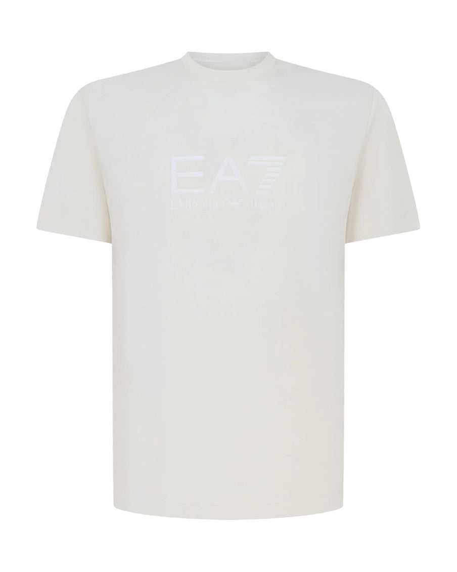 Natural Logo Crew Neck T-Shirt 1