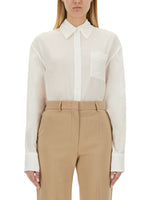 White Relaxed Solid Shirt 1
