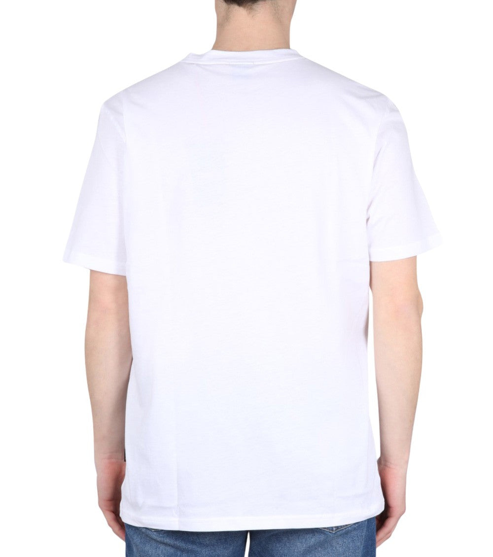 White Graphic Crew Neck T-Shirt 2