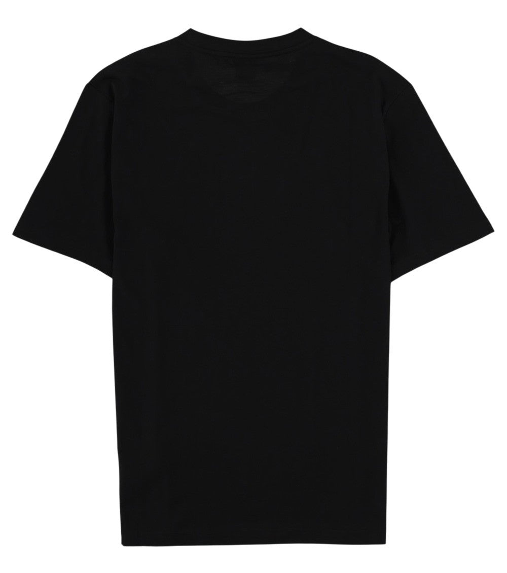 Black Logo Crew Neck T-Shirt 2