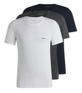 Multicolor Pack of Three Solid T-Shirts 1