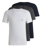 Multicolor Pack of Three Solid T-Shirts 1