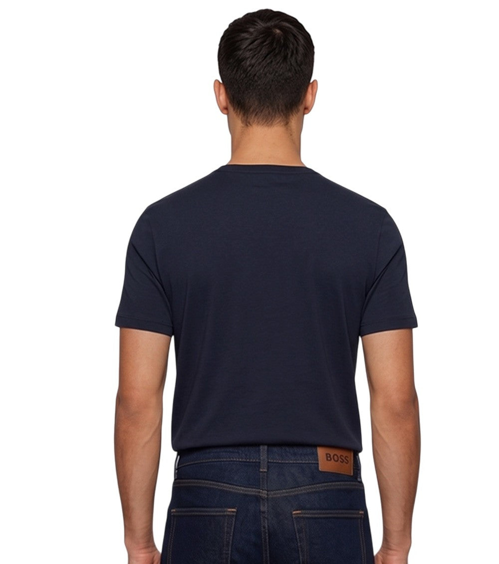 Multicolor Pack of Three Solid T-Shirts 5
