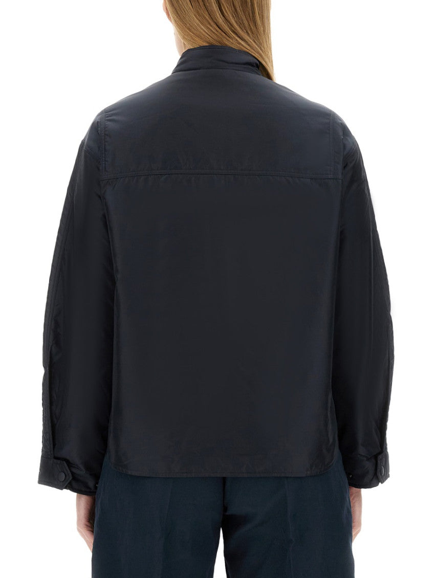 Navy Blue Regular Solid Shirt 2