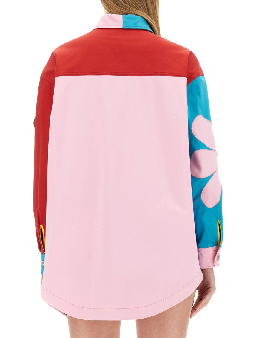 Multicolor Oversized Graphic Shirt 2