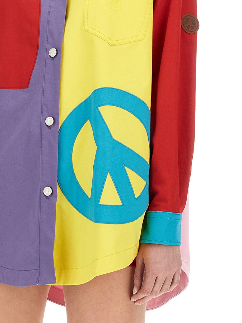 Multicolor Oversized Graphic Shirt 3