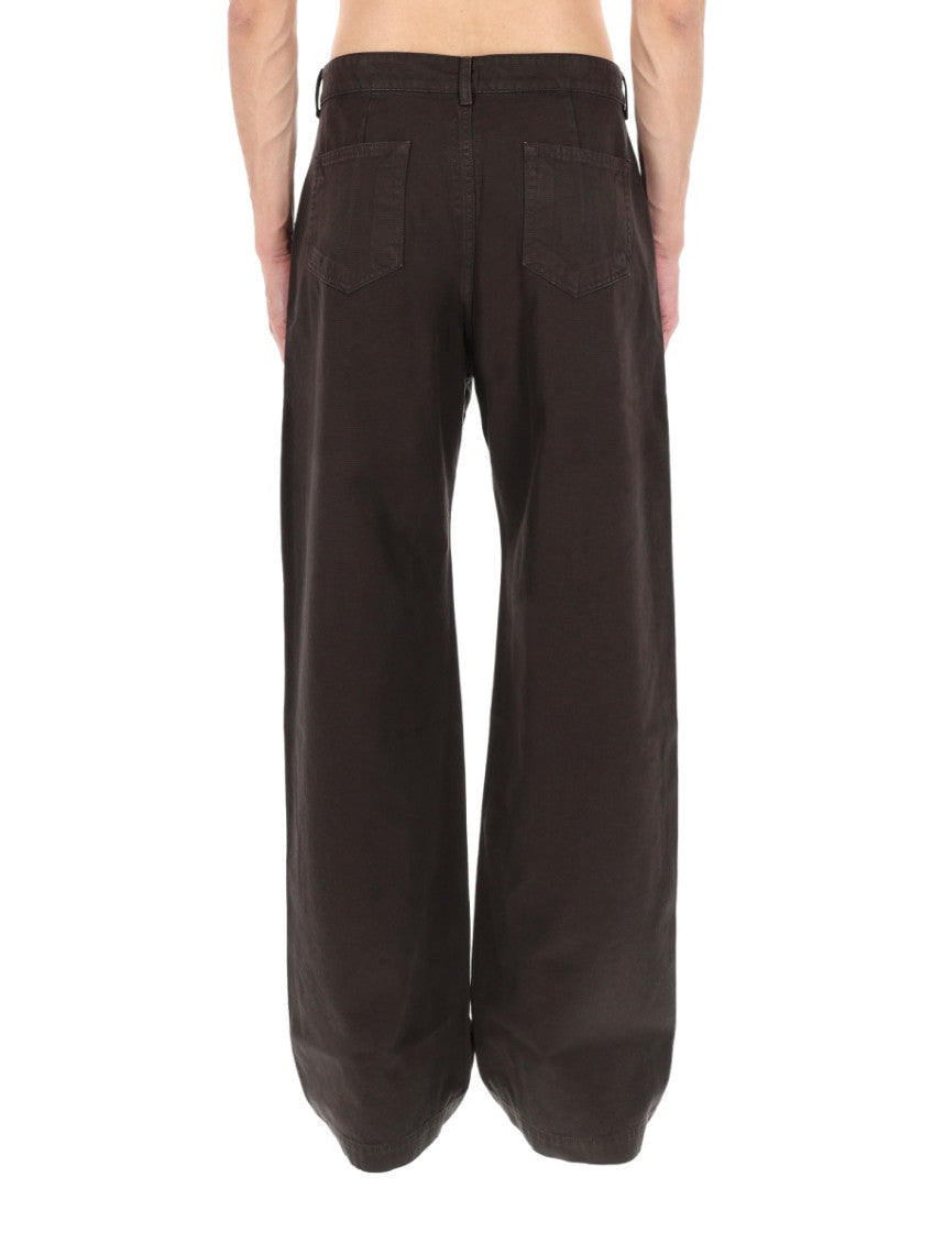 Brown Mid Rise Jeans 5