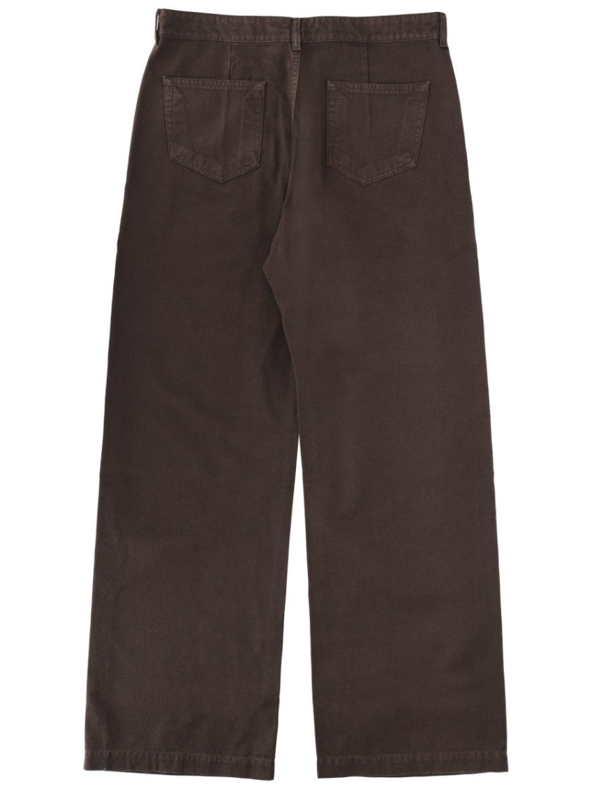 Brown Mid Rise Jeans 6