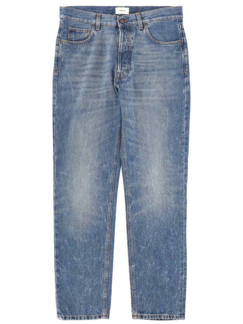 Blue Mid Rise Jeans 1