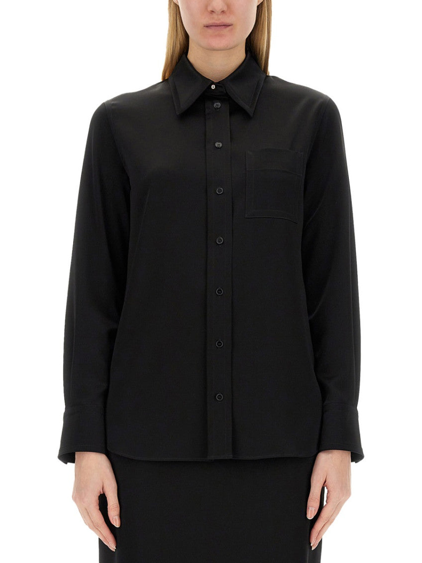 Black Classic Solid Shirt 1