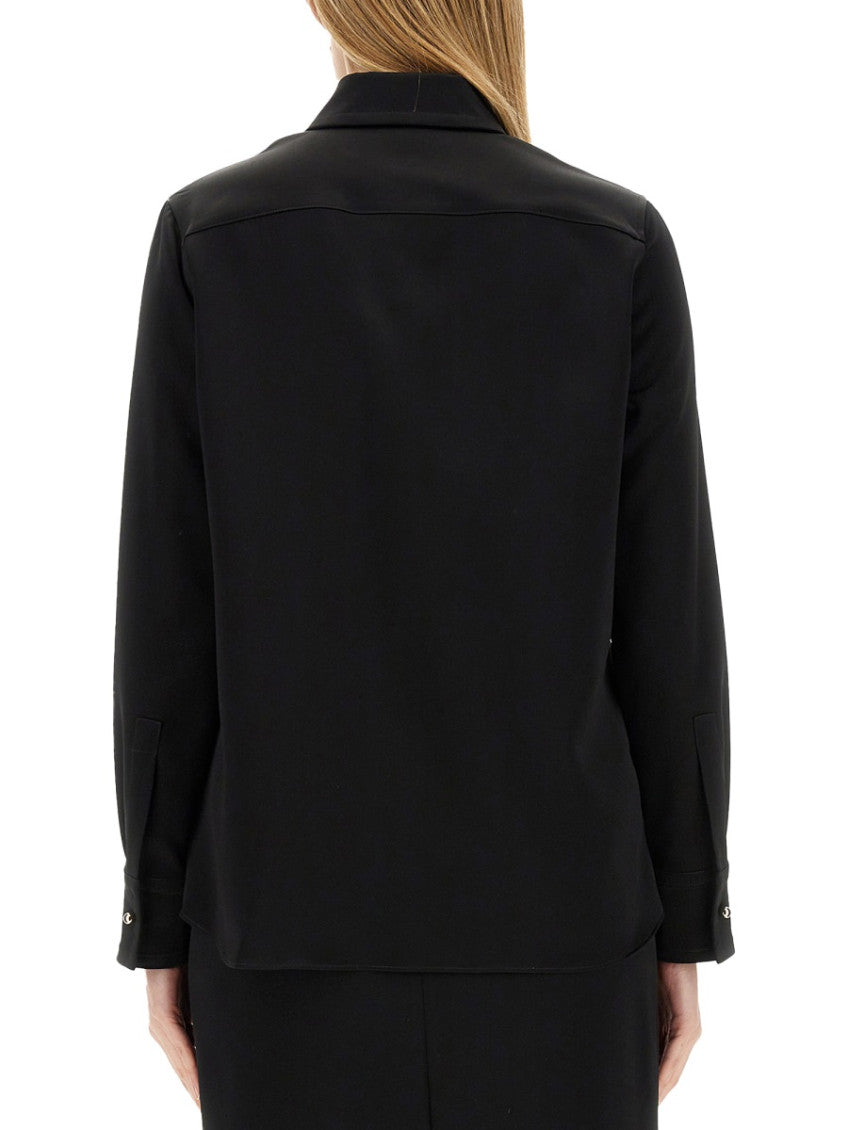 Black Classic Solid Shirt 2