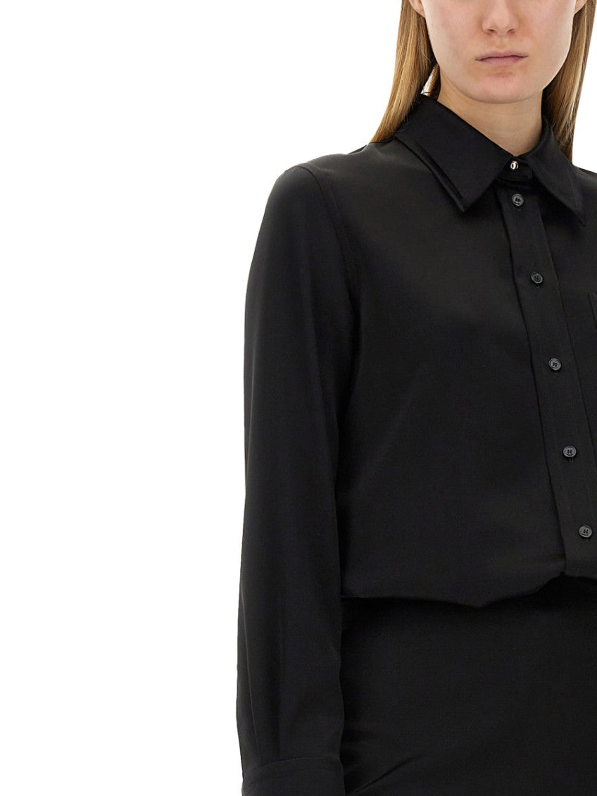 Black Classic Solid Shirt 3