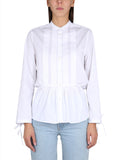 White Regular Solid Shirt 1