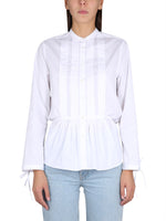 White Regular Solid Shirt 1