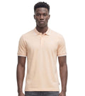 Pink Solid Shirt Collar Polo 1