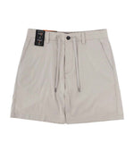 Light Grey Solid Shorts 1