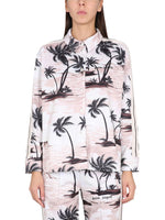 Beige Regular Printed Shirt 1