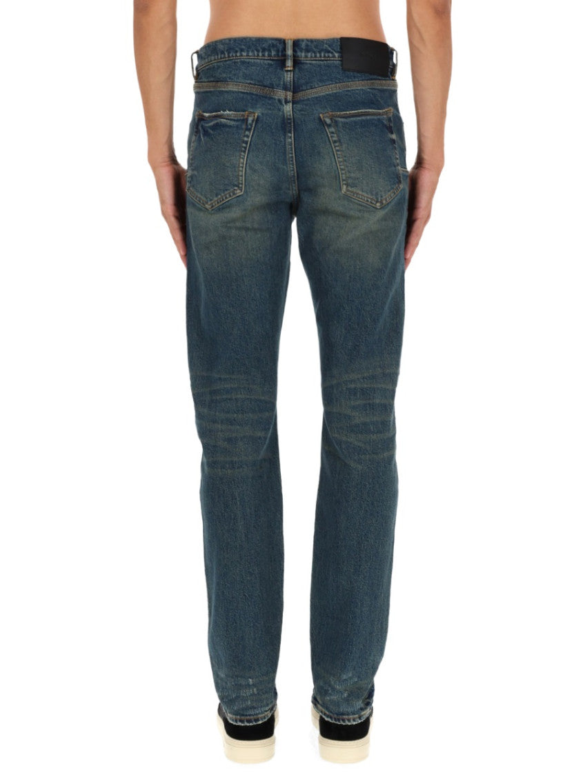 Denim Mid Rise Jeans 4