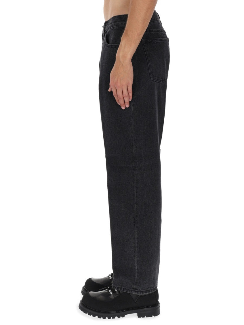 Black Mid Rise Jeans 3