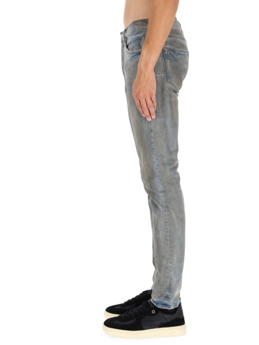 Blue Mid Rise Jeans 3