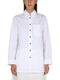 White Regular Solid Shirt 1