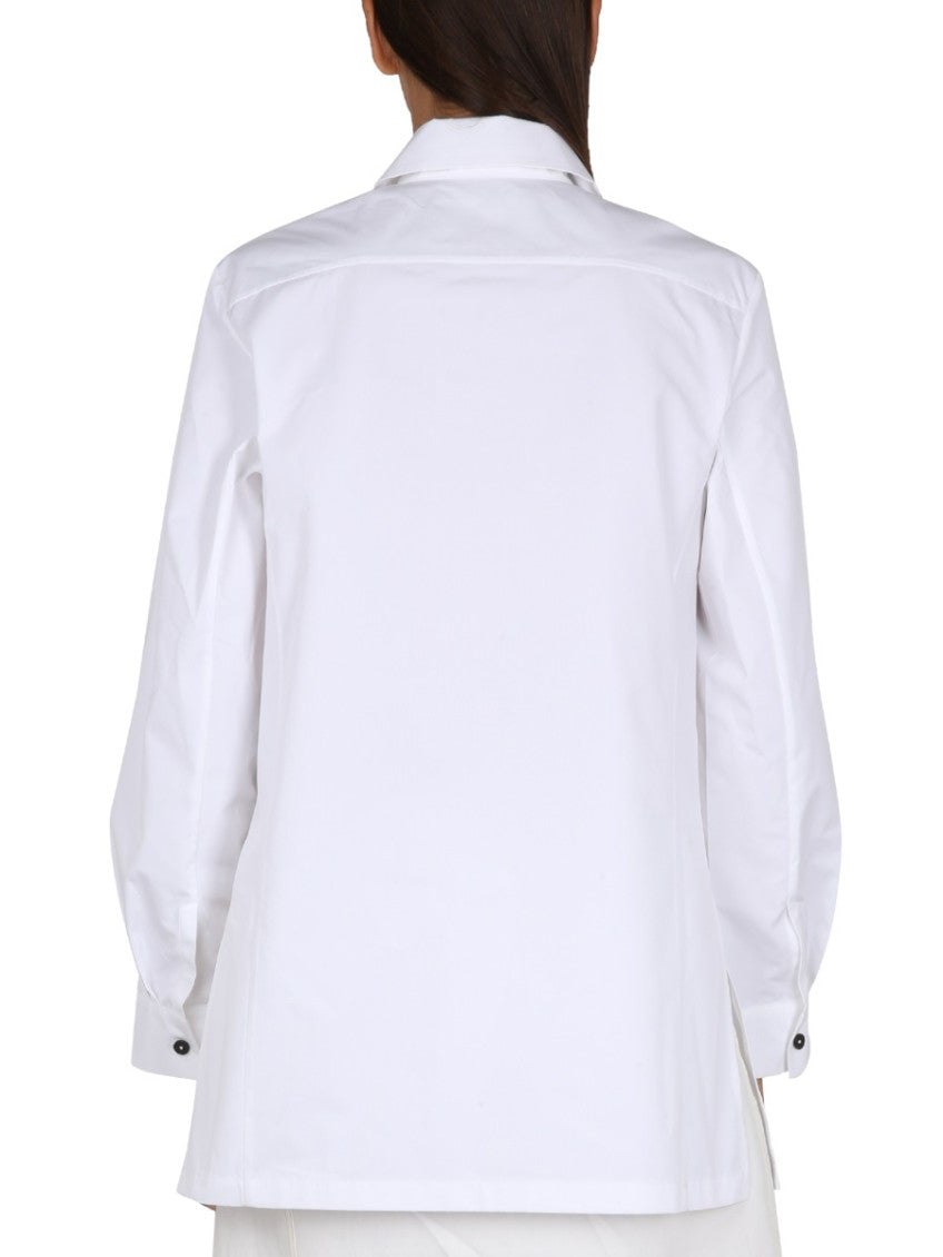 White Regular Solid Shirt 2