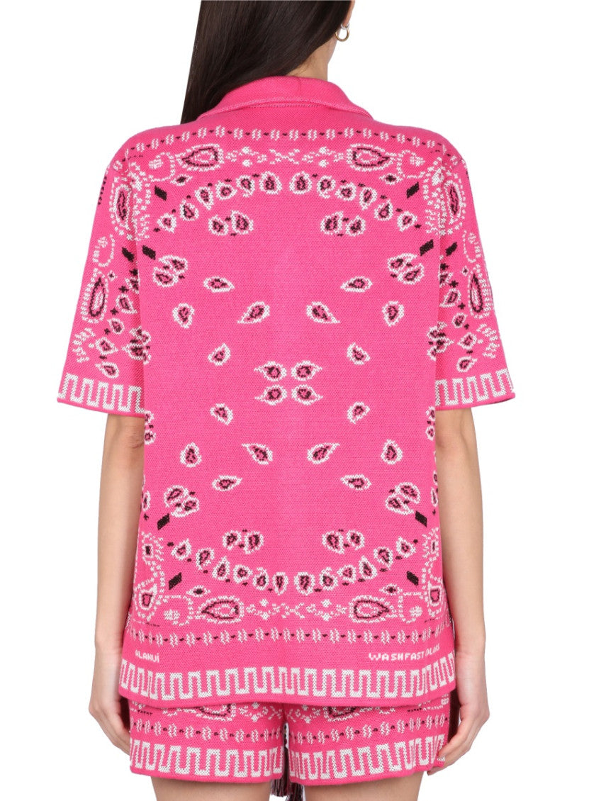 Pink Relaxed Printed Shirt 2