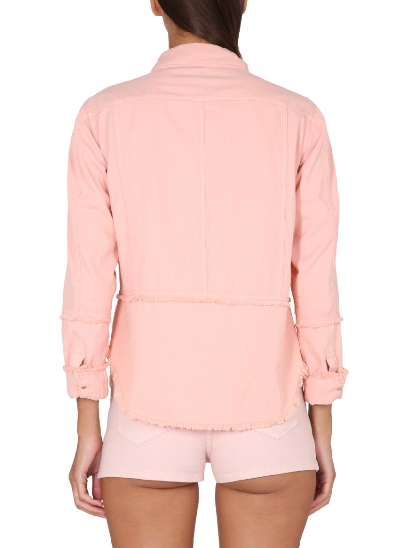 Pink Regular Solid Shirt 2