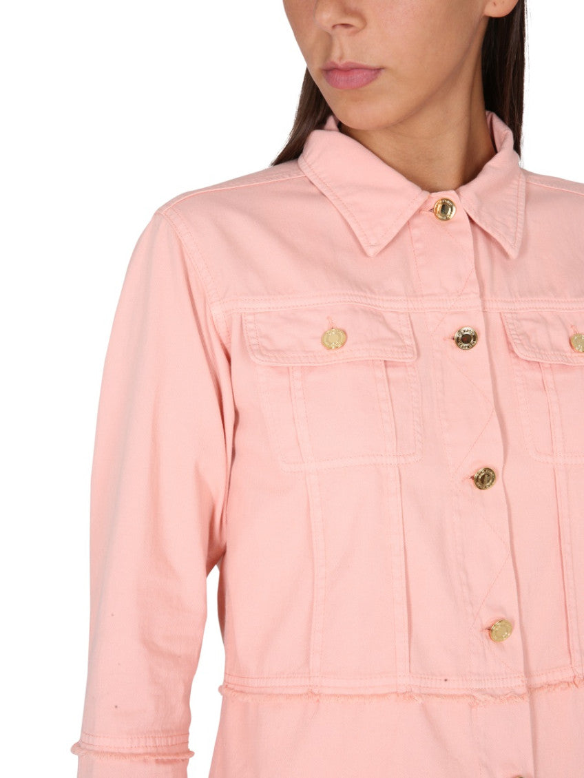 Pink Regular Solid Shirt 3