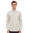 Off White Regular Solid Shirt 1
