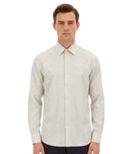 Off White Regular Solid Shirt 1