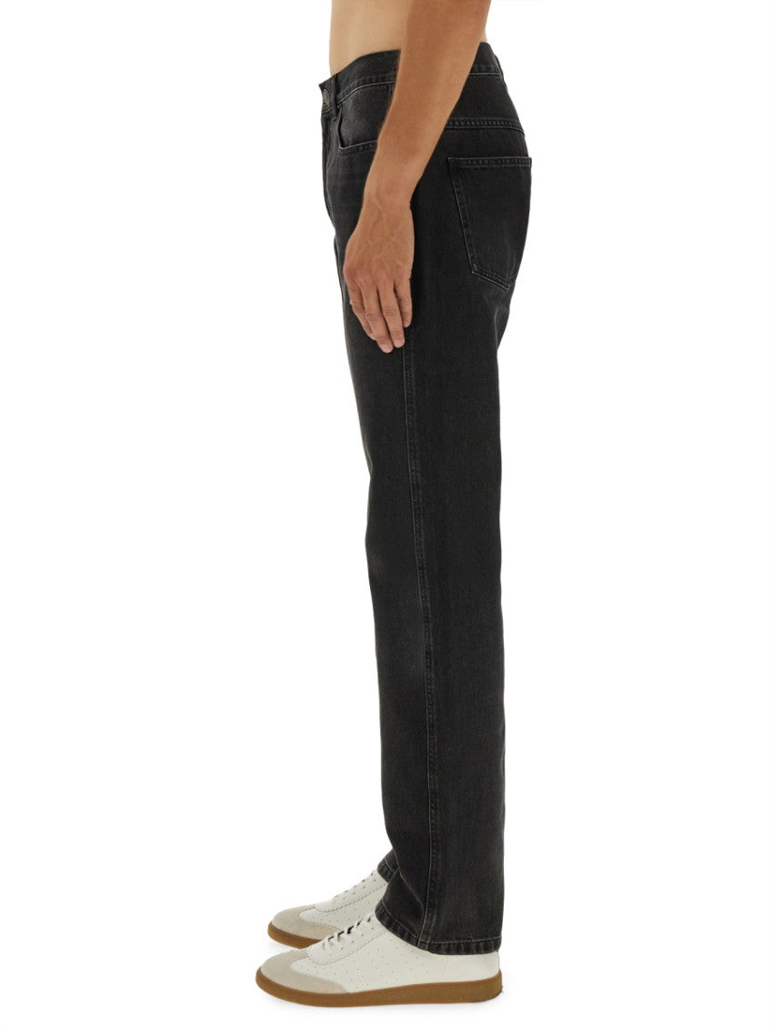 Black Mid Rise Jeans 3