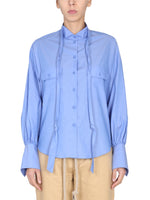 Blue Relaxed Solid Shirt 1