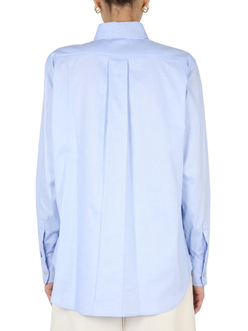 Blue Regular Solid Shirt 2