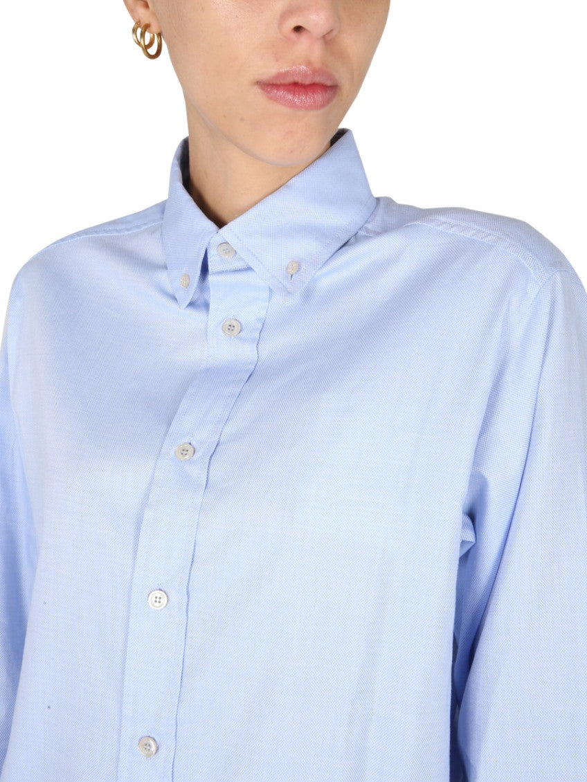 Blue Regular Solid Shirt 3