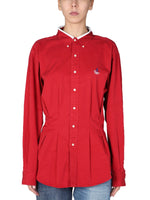 Red Oversized Logo Shirt 1