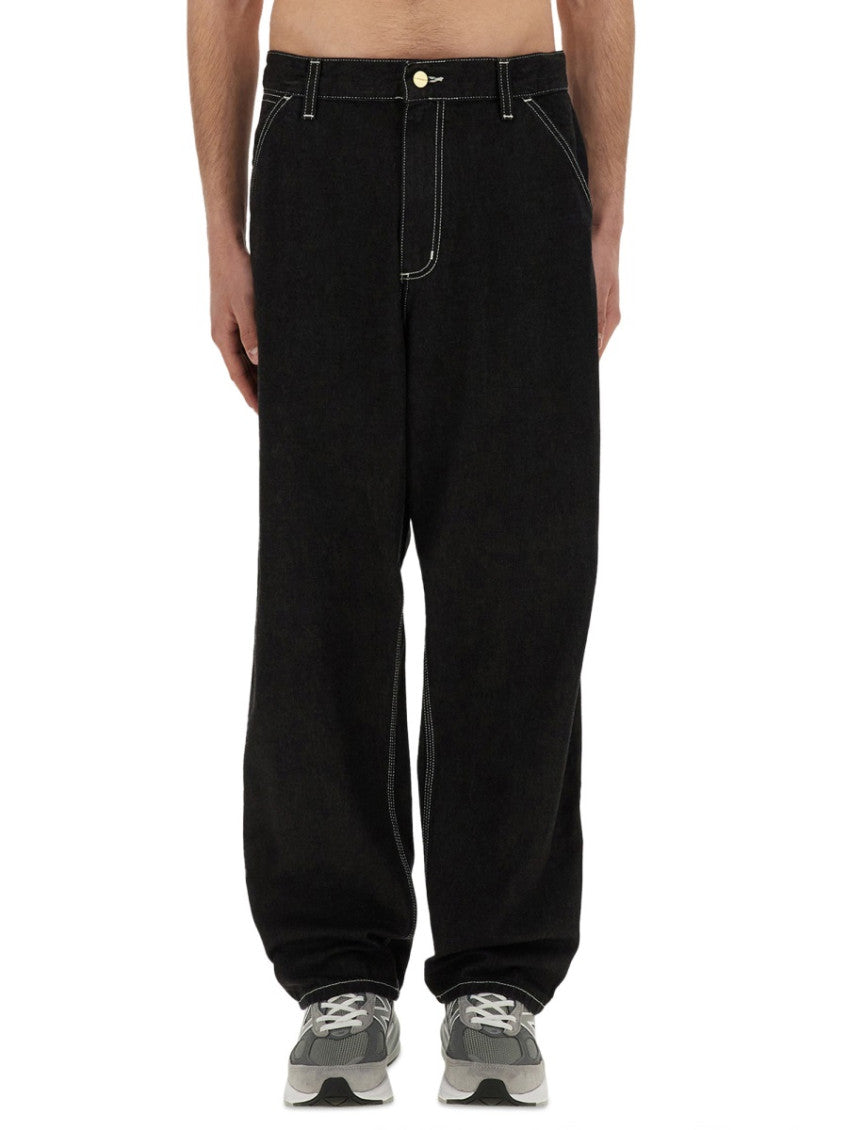 Black Mid Rise Jeans 1