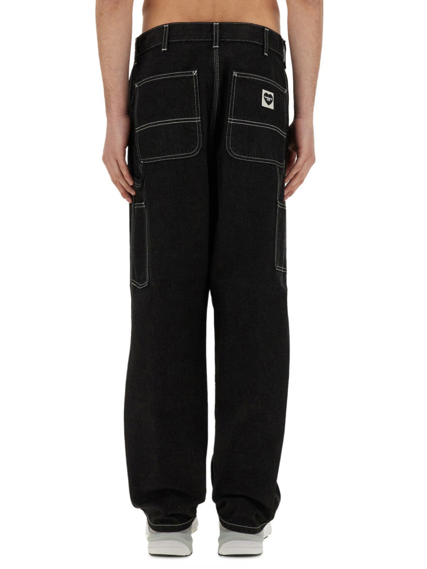 Black Mid Rise Jeans 4