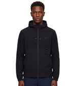 Black Solid Hood Sweatshirt 1