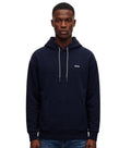 Blue Logo Hood Sweatshirt 1